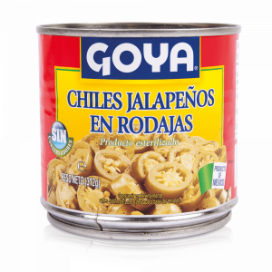 CHILES JALAPEÑOS EN RODAJAS GOYA 312 G