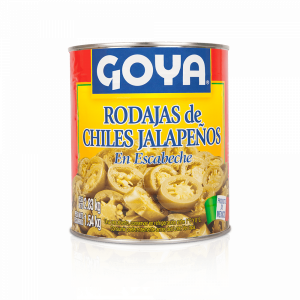 CHILES JALAPEÑOS RODAJAS GOYA 2,83 KG