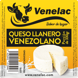 QUESO LLANERO VENELAC 330 G