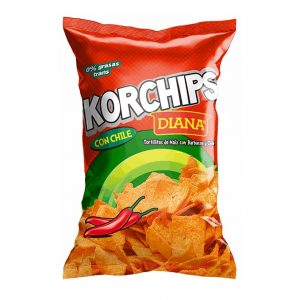 KORCHIPS CON CHILE DIANA 180 G